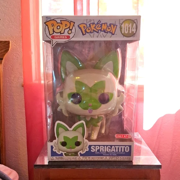 Jumbo Funko Pokémon Sprigatito Pop! - Picture 4 of 7